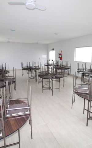 Apartamento para alugar com 43m², 2 quartos e 1 vagaÁrea comum - Salão de festas