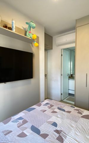 Apartamento à venda com 72m², 2 quartos e 1 vagaSuíte