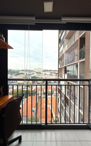 Studio à venda com 28m², 1 quarto e sem vaga Studio à venda com 28m², 1 quarto e sem vagaVaranda