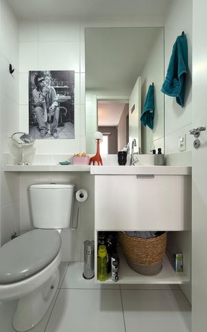 Studio à venda com 28m², 1 quarto e sem vaga Studio à venda com 28m², 1 quarto e sem vagaBanheiro