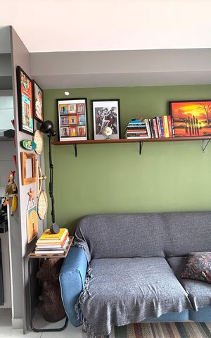 Studio à venda com 28m², 1 quarto e sem vaga Studio à venda com 28m², 1 quarto e sem vagaSala/cozinha