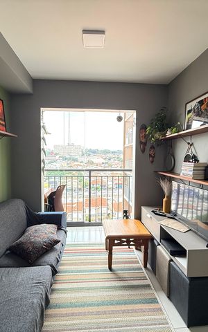 Studio à venda com 28m², 1 quarto e sem vaga Studio à venda com 28m², 1 quarto e sem vagaSala