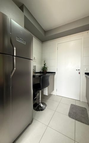 Studio à venda com 28m², 1 quarto e sem vaga Studio à venda com 28m², 1 quarto e sem vagaCozinha