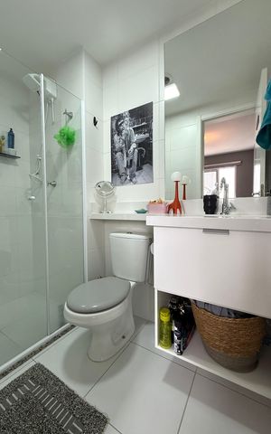 Studio à venda com 28m², 1 quarto e sem vaga Studio à venda com 28m², 1 quarto e sem vagaBanheiro