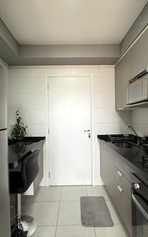 Studio à venda com 28m², 1 quarto e sem vaga Studio à venda com 28m², 1 quarto e sem vagaCozinha