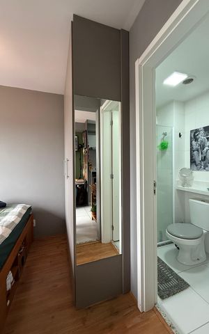 Studio à venda com 28m², 1 quarto e sem vaga Studio à venda com 28m², 1 quarto e sem vagaQuarto