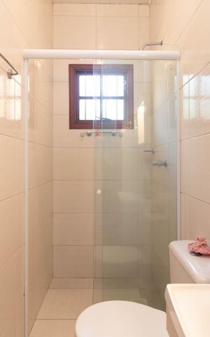 Casa para alugar com 112m², 2 quartos e sem vaga Casa para alugar com 112m², 2 quartos e sem vagaBanheiro da suíte