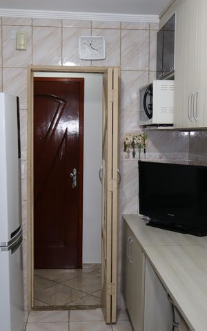 Apartamento à venda com 60m², 2 quartos e 1 vagaCozinha e Área de Serviço