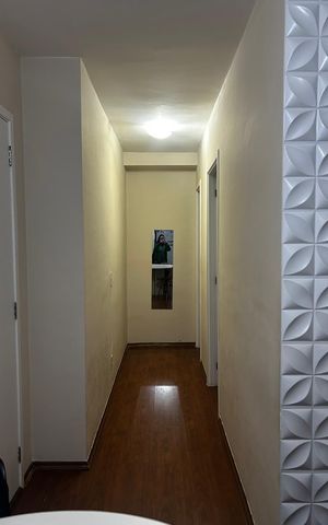 Apartamento para alugar com 48m², 1 quarto e 1 vaga Apartamento para alugar com 48m², 1 quarto e 1 vagaCorredor