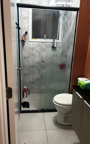 Apartamento para alugar com 48m², 1 quarto e 1 vaga Apartamento para alugar com 48m², 1 quarto e 1 vagaBanheiro