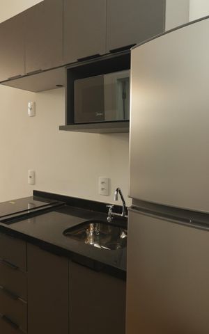 Studio para alugar com 26m², 1 quarto e sem vagaCozinha