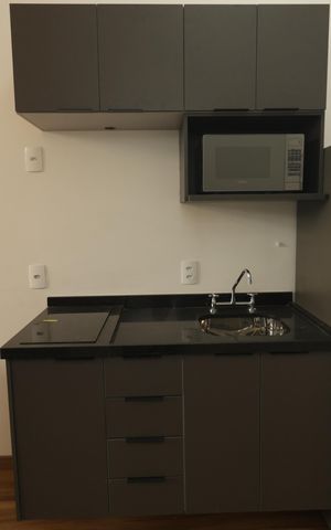 Studio para alugar com 26m², 1 quarto e sem vagaCozinha