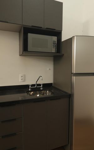 Studio para alugar com 26m², 1 quarto e sem vagaCozinha