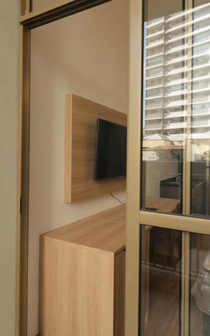 Studio para alugar com 26m², 1 quarto e sem vagaVaranda