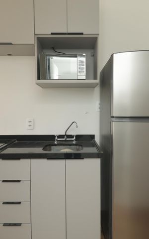 Studio para alugar com 26m², 1 quarto e sem vagaCozinha