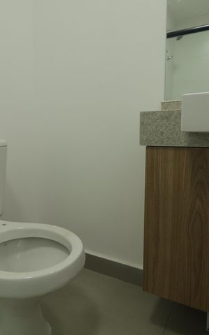 Studio para alugar com 26m², 1 quarto e sem vagaBanheiro