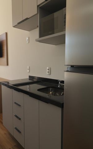Studio para alugar com 26m², 1 quarto e sem vagaCozinha