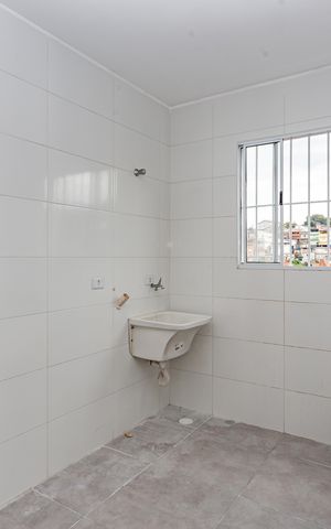 Casa para alugar com 42m², 2 quartos e sem vaga Casa para alugar com 42m², 2 quartos e sem vagaCozinha e Área de Serviço