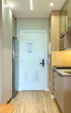 Studio para alugar com 24m², 1 quarto e sem vaga Studio para alugar com 24m², 1 quarto e sem vagaSala