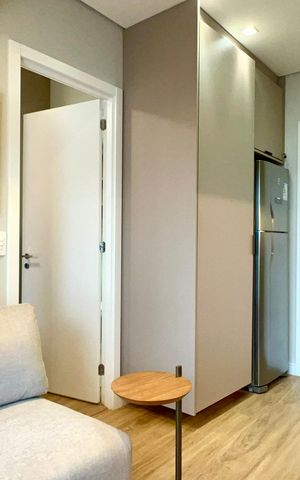 Studio para alugar com 24m², 1 quarto e sem vaga Studio para alugar com 24m², 1 quarto e sem vagaSala