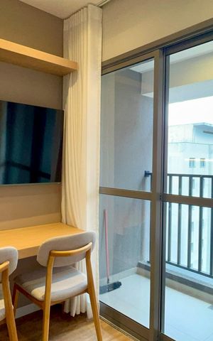 Studio para alugar com 24m², 1 quarto e sem vaga Studio para alugar com 24m², 1 quarto e sem vagaSala