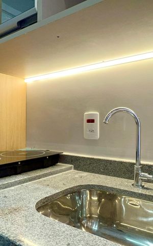 Studio para alugar com 24m², 1 quarto e sem vaga Studio para alugar com 24m², 1 quarto e sem vagaCozinha