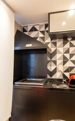 Studio à venda com 39m², 0 quarto e 1 vaga Studio à venda com 39m², 0 quarto e 1 vagaVaranda Gourmet