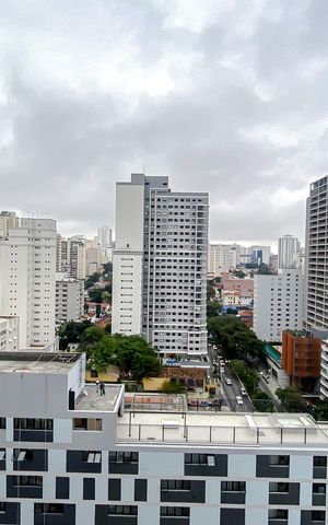 Studio para alugar com 26m², 1 quarto e sem vaga Studio para alugar com 26m², 1 quarto e sem vagaVaranda