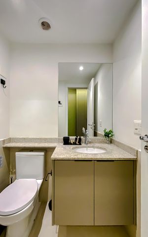Studio para alugar com 26m², 1 quarto e sem vaga Studio para alugar com 26m², 1 quarto e sem vagaBanheiro
