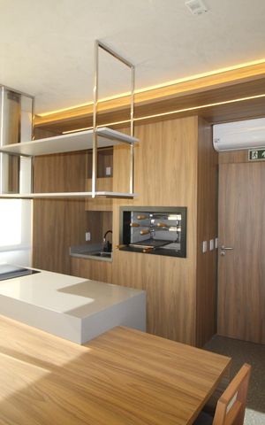 Apartamento para alugar com 101m², 3 quartos e 1 vagaÁrea comum - Salão de festas