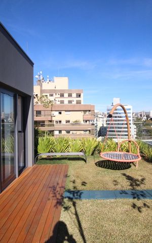 Apartamento para alugar com 101m², 3 quartos e 1 vagaRooftop