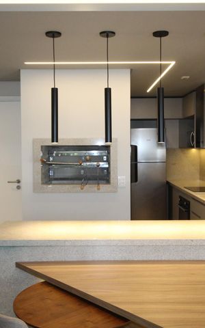 Apartamento para alugar com 101m², 3 quartos e 1 vagaÁrea comum - Salão de festas