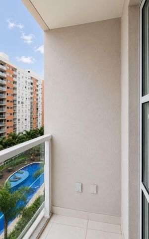 Apartamento para alugar com 54m², 2 quartos e 1 vaga Apartamento para alugar com 54m², 2 quartos e 1 vagaVaranda