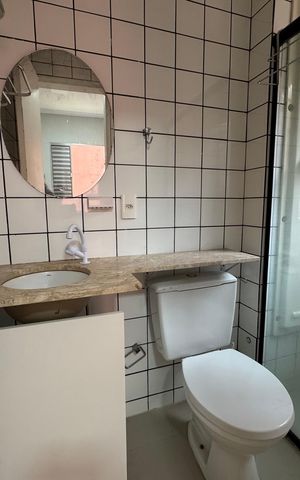 Apartamento à venda com 72m², 3 quartos e 2 vagas Apartamento à venda com 72m², 3 quartos e 2 vagasBanheiro da Suíte