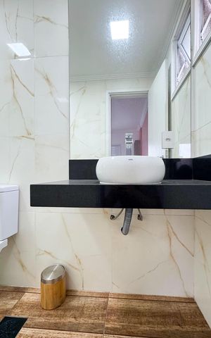 Apartamento à venda com 83m², 3 quartos e 2 vagas Apartamento à venda com 83m², 3 quartos e 2 vagasBanheiro - Suíte