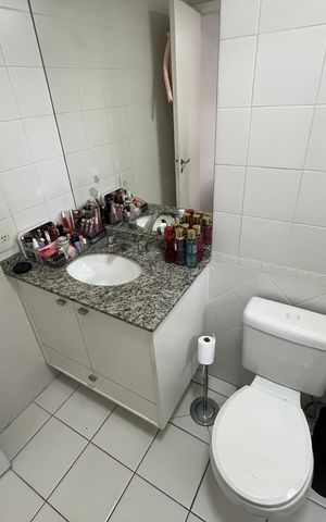 Apartamento à venda com 118m², 3 quartos e 2 vagasBanheiro da Suíte 2
