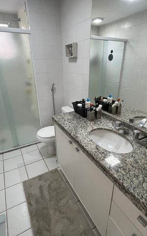 Apartamento à venda com 118m², 3 quartos e 2 vagasBanheiro da Suíte 3