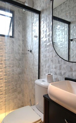 Apartamento à venda com 28m², 1 quarto e 1 vagaBanheiro
