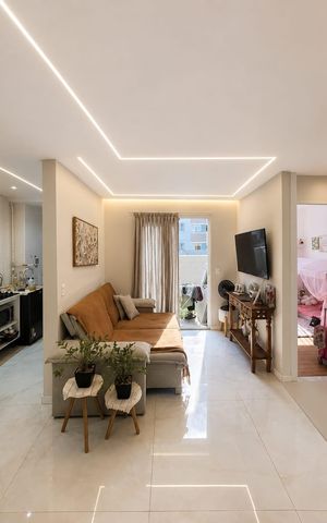 Apartamento à venda com 68m², 2 quartos e 1 vaga Apartamento à venda com 68m², 2 quartos e 1 vagaSala