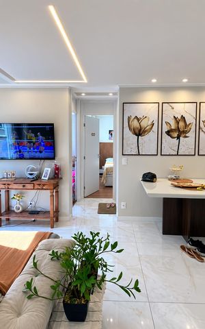 Apartamento à venda com 68m², 2 quartos e 1 vaga Apartamento à venda com 68m², 2 quartos e 1 vagaSala