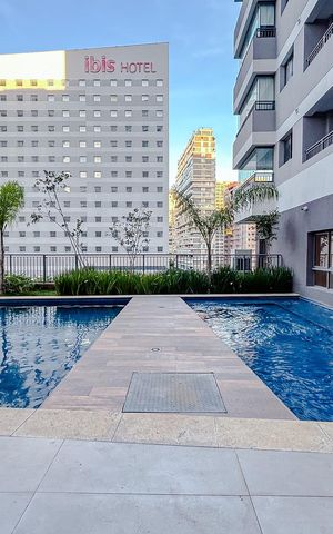 Apartamento para alugar com 24m², 1 quarto e sem vagaÁrea comum - Piscina