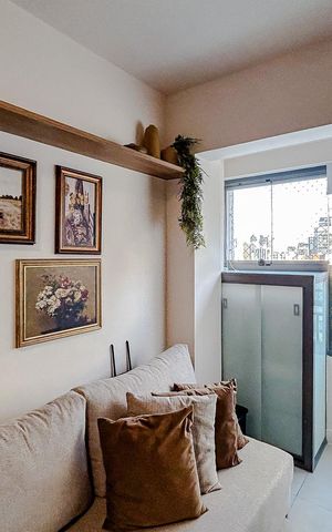 Apartamento para alugar com 24m², 1 quarto e sem vagaSala