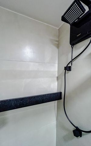 Apartamento para alugar com 24m², 1 quarto e sem vagaBanheiro da Suíte