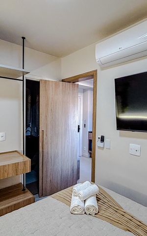 Apartamento para alugar com 24m², 1 quarto e sem vagaQuarto 1 - Suíte