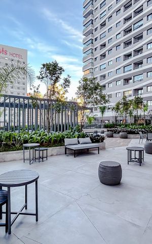 Apartamento para alugar com 24m², 1 quarto e sem vagaÁrea comum
