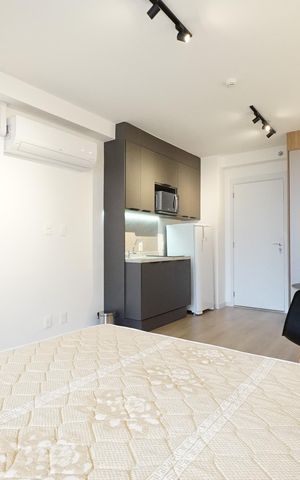 Studio para alugar com 32m², 1 quarto e sem vagaStudio