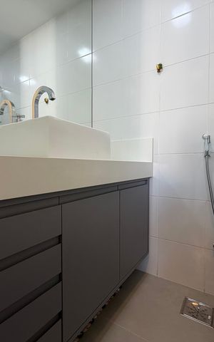 Apartamento para alugar com 90m², 3 quartos e 1 vaga Apartamento para alugar com 90m², 3 quartos e 1 vagaBanheiro social