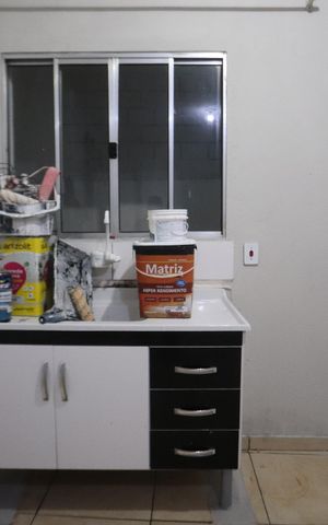 Casa para alugar com 55m², 1 quarto e sem vagaSala e Cozinha