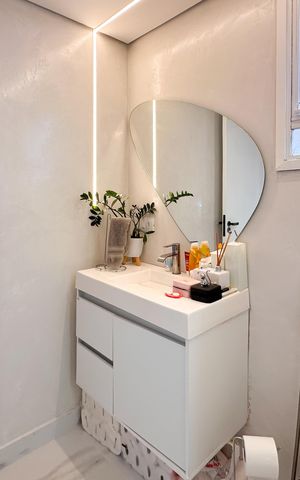 Apartamento à venda com 107m², 3 quartos e 2 vagas Apartamento à venda com 107m², 3 quartos e 2 vagasBanheiro da Suíte 2