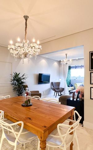 Apartamento à venda com 107m², 3 quartos e 2 vagas Apartamento à venda com 107m², 3 quartos e 2 vagasSala